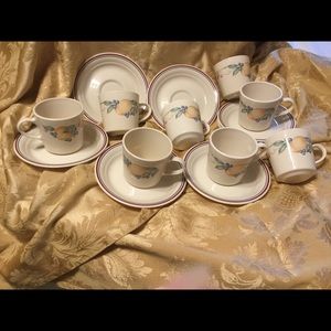 1970’s SET OF 8 Corelle Corning Ware “Abundance”